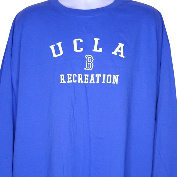 Adidas Mens UCLA Recreation T-Shirt 2XL Long-Sleeve Shirt Blue Bruins - Picture 1 of 6